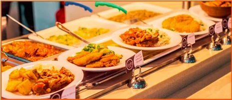 Evento corporativo y servicio de alimentos